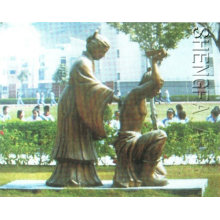 large human bronze statues